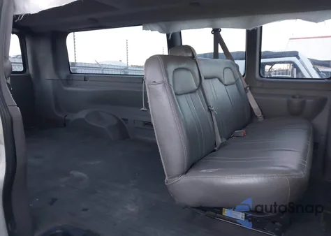 2015 Chevrolet Express 2500 Work Van from USA, damaged, VIN 1GCWGGFGXF1236595